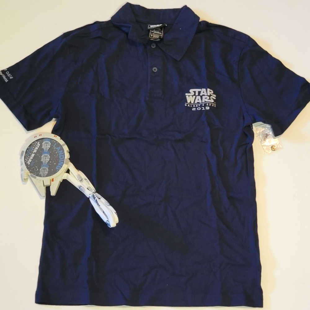 STAR WARS GALAXY'S EDGE Shirt and Lanyard Combo